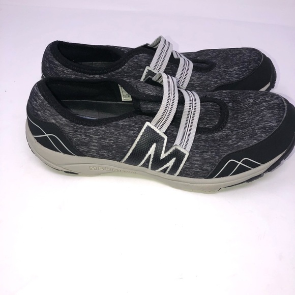 MERRELL Kamori Eden black Slip On Flat Sneaker 7.5 - Picture 1 of 5